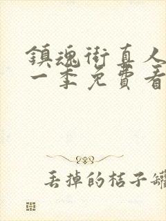 镇魂街真人版第一季免费看