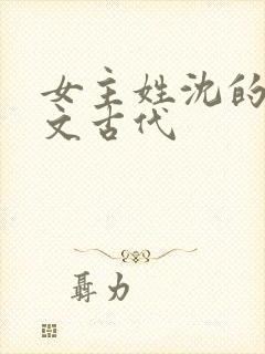 女主姓沈的重生文古代