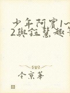 少年阿宾1~72与钰慧趣笔阁