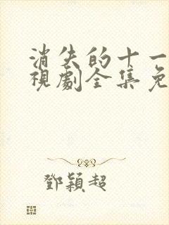 消失的十一层电视剧全集免费观看封面