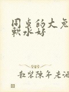 同桌的大兔子好软水好