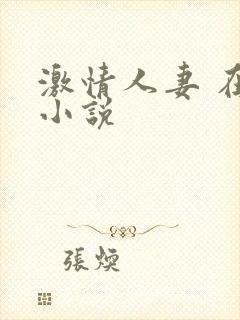 激情人妻 在线小说