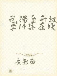 我独自升级第二季14集在线