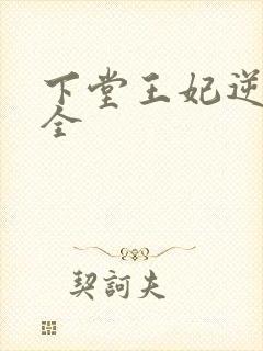 下堂王妃逆袭记全
