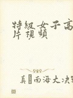 特级女子高清淫片视频