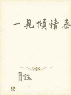 一见倾情泰剧封面