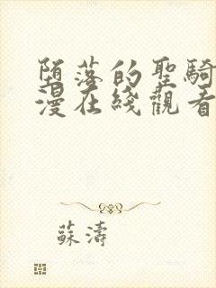 堕落的圣骑士动漫在线观看封面