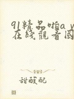 91精品啪aⅴ在线观看国产6