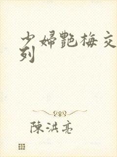 少妇艳梅交换系列封面