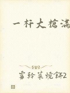 一杆大枪满屋扫