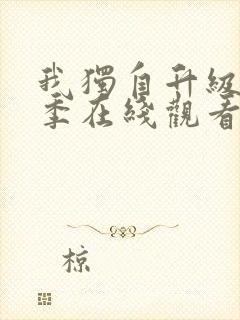 我独自升级第二季在线观看12集封面