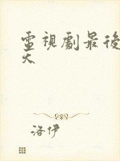 电视剧最后99天