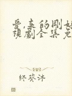 爱,来的刚好电视剧全集免费观看