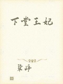 下堂王妃封面