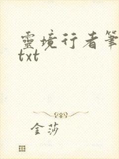 灵境行者笔趣阁txt封面