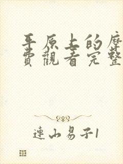 平原上的摩西免费观看完整版