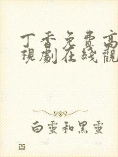 丁香免费高清电视剧在线观看