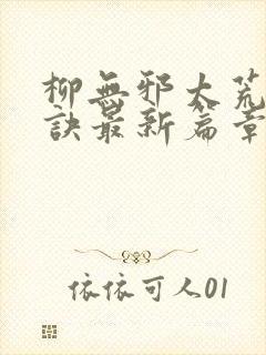 柳无邪太荒吞天诀最新篇章