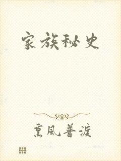 家族秘史封面
