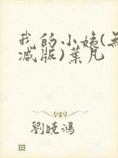 我的小姨(无删减版)叶凡封面