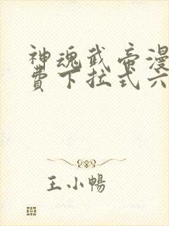 神魂武帝漫画免费下拉式六漫画6漫画