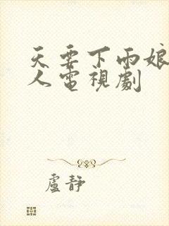 天要下雨娘要嫁人电视剧