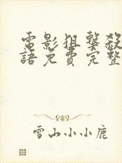 电影狙击杀手国语免费完整版