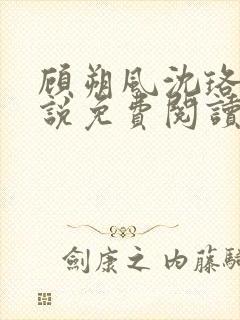 顾朔风沈珞舒小说免费阅读最新章节