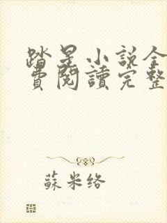 踏星小说全文免费阅读完整版无弹窗