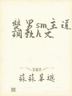 双男sm主道具调教h文
