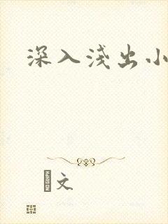 深入浅出小说
