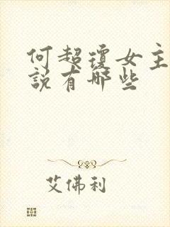 何超琼女主的小说有哪些