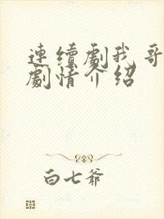 连续剧我哥我嫂剧情介绍