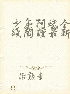 少年阿斌全文在线阅读最新章节免费阅读