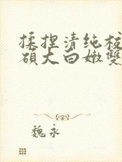 揉捏清纯校花的硕大白嫩双乳小说