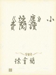 《炼尘》小说免费阅读