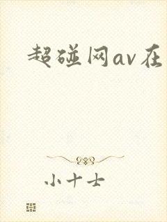 超碰网av在线