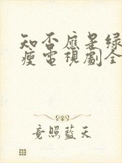 知否应是绿肥红瘦电视剧全集免费