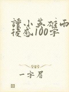 读小英雄雨来读后感100字