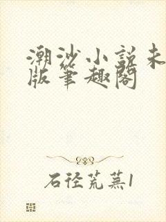 潮沙小说未删减版笔趣阁