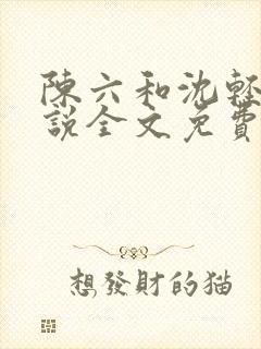 陈六和沈轻舞小说全文免费阅读最新章节