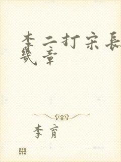 李二打宋长镜第几章