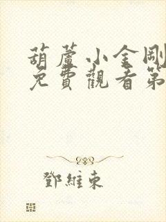 葫芦小金刚全集免费观看第一部封面