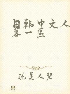 日韩中文人妻字幕一区
