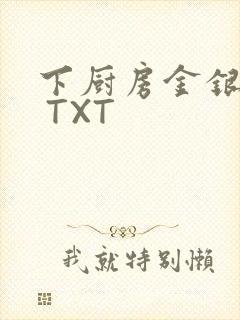 下厨房金银花露 TXT