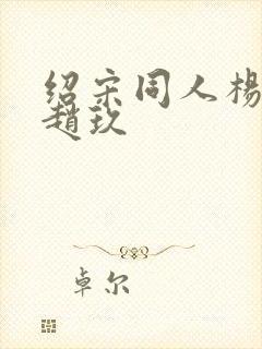 绍宋同人杨沂中赵玖