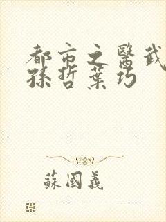 都市之医武双修孙哲叶巧