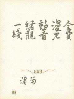 一绪动漫全集在线观看免费播放动漫