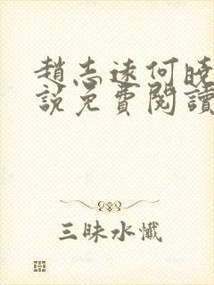 赵志远何晓雨小说免费阅读最新章节