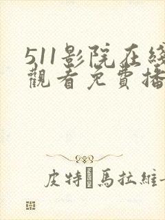 511影院在线观看免费播放电视剧